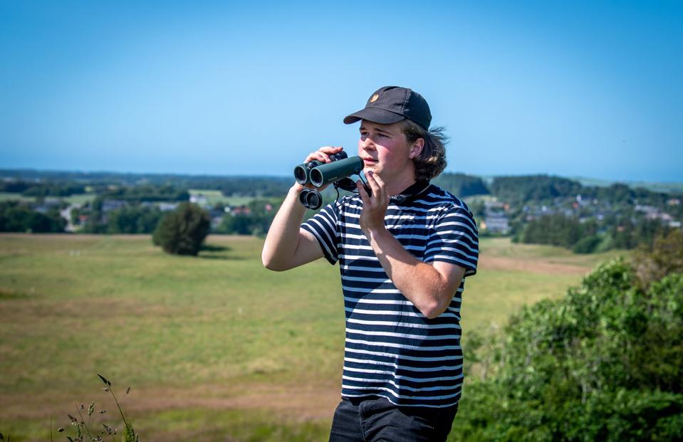 Gustav Urths mission er at smitte andre med sin begejstring for naturen og de mange oplevelser, der venter derude. <i>Foto: Kim Dahl Hansen</i>