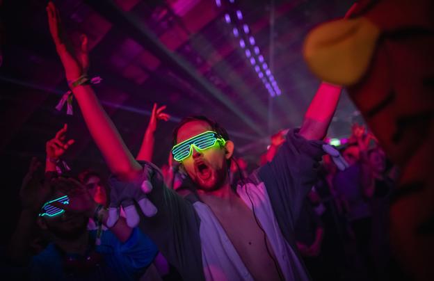 En analyse fra Aalborg Kommune viser, at de 18 til 29-årige er de borgere, der er mindst tilfredse med kulturtilbuddene i Aalborg. Her et øjeblik fra Aairport Festival i Gigantium af samme arrangør.