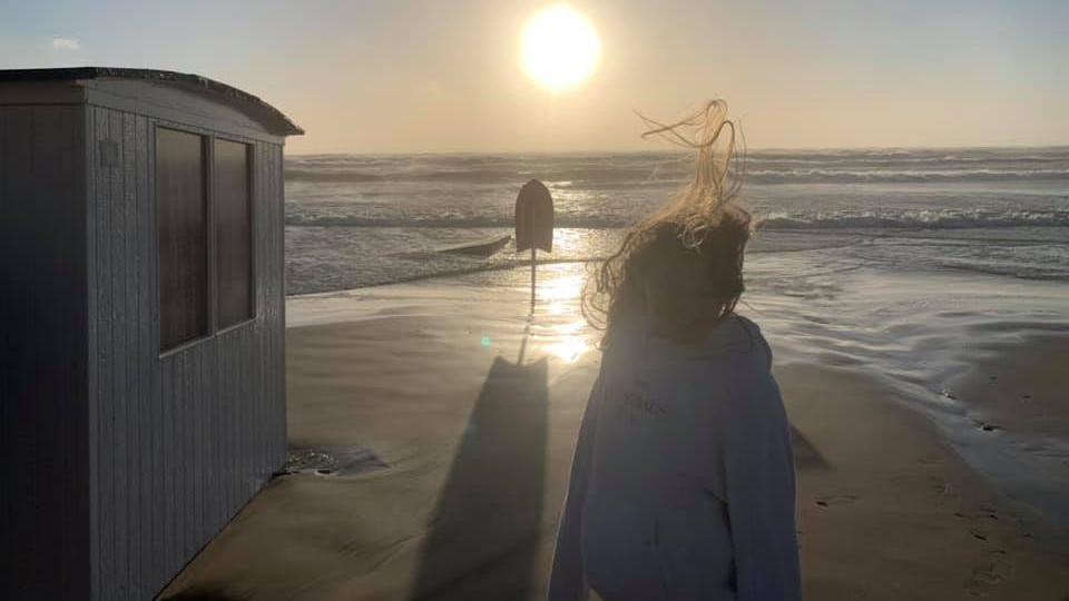 Højt hår ved stranden i Blokhus. Foto: Brian Christiansen