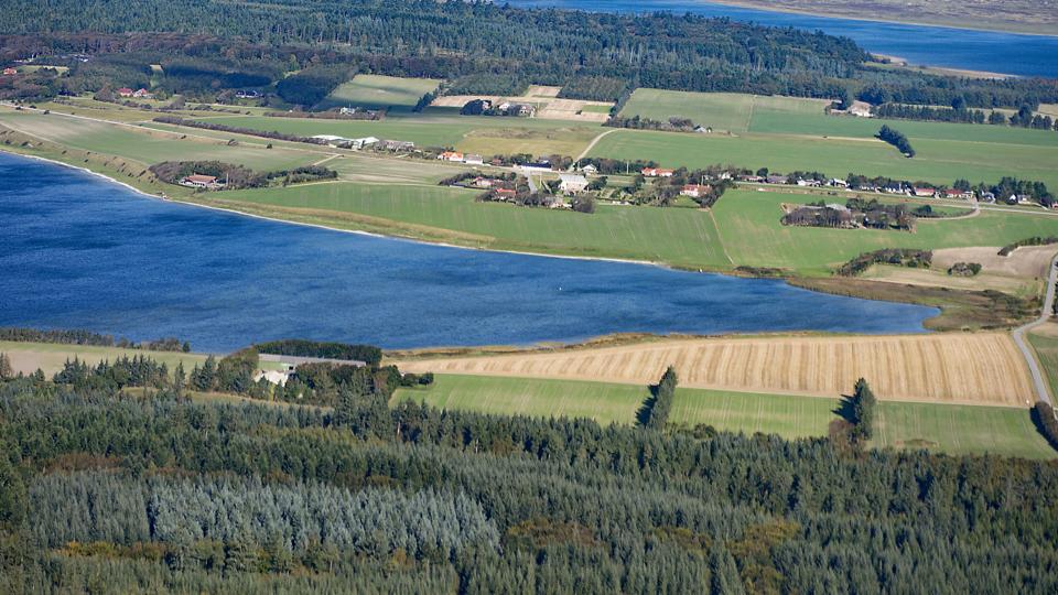 Vandprøver fra den østlige ende af Vandet Sø er igen i år forurenet med colibakterier, så Thisted Kommune fraråder badning her. <i>Arkivfoto: Peter Mørk</i>