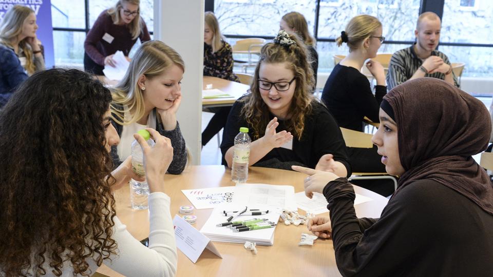 Det er tiende år, at Aalborg Universitet og Hjørring Gymnasium/STX og HF afholder sprogcamp. <i>Arkivfoto: Bent Bach</i>
