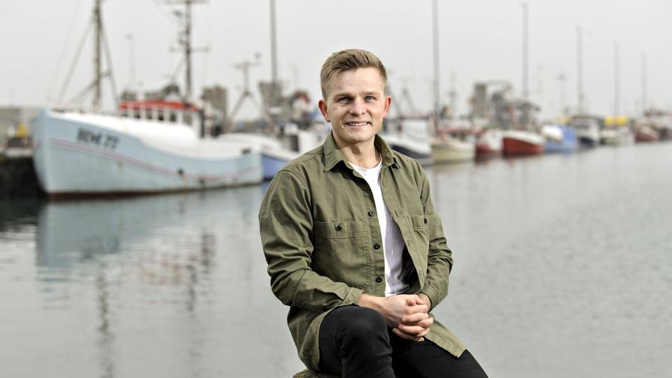 Rasmus Holdt - ung iværksætter fra Aalborg. Foto: Claus Søndberg