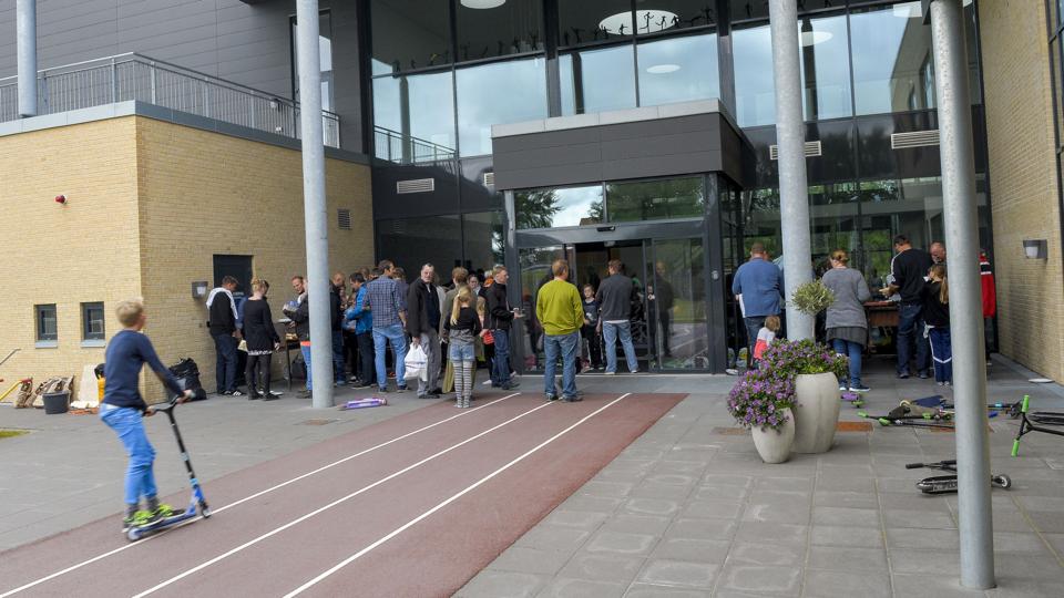Nu er alle elever på Sydmors Skole- og Børnehus hjemsendt. Arkivfoto: Diana Holm