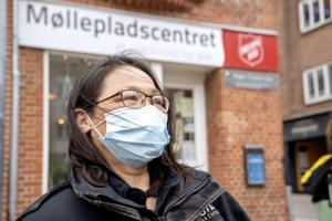 Hjemløse vaccineret: Bente turde ikke sælge Hus Forbi
