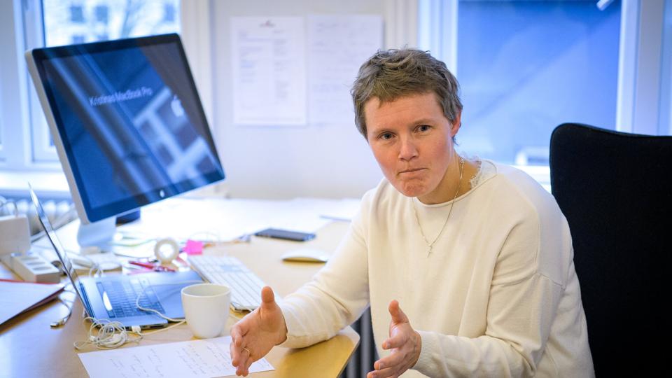- Det kan ikke blive rigtig fællessang foreløbig. Men det vi kan tilbyde er, at der bliver forskel på dagene, og at vi kan få trænet kroppen og sangstemmen, siger Kristina Brogaard, leder af Thy Sangskole. Arkivfoto: Bo Lehm