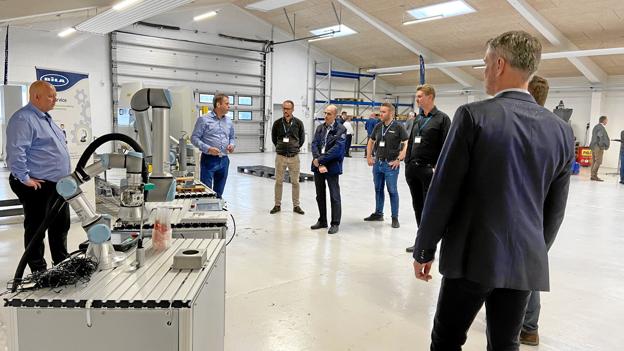 Der har allerede været mange gæster i det nye teknologicenter. Foto: Bila A/S