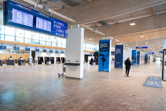 Prorussisk hackergruppe stod formentlig bag angreb på Aalborg Lufthavn. Arkivfoto: Torben Hansen