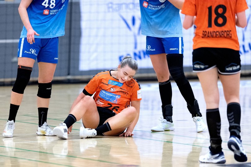 Vendsyssel Håndbold scorede blot ét gang i det første kvarter af onsdagens kamp. Foto: Torben Hansen