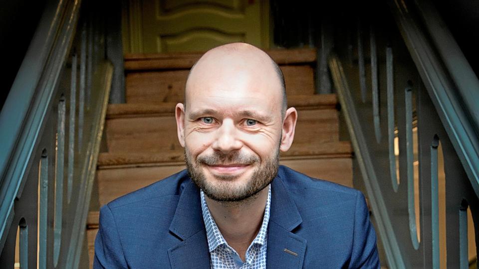 Erhvervschef for Thy Erhvervsforum, Mikkel Johansen, der tiltrådte i januar, kaster redningskrans ud til virksomheder i Thy. PR-foto