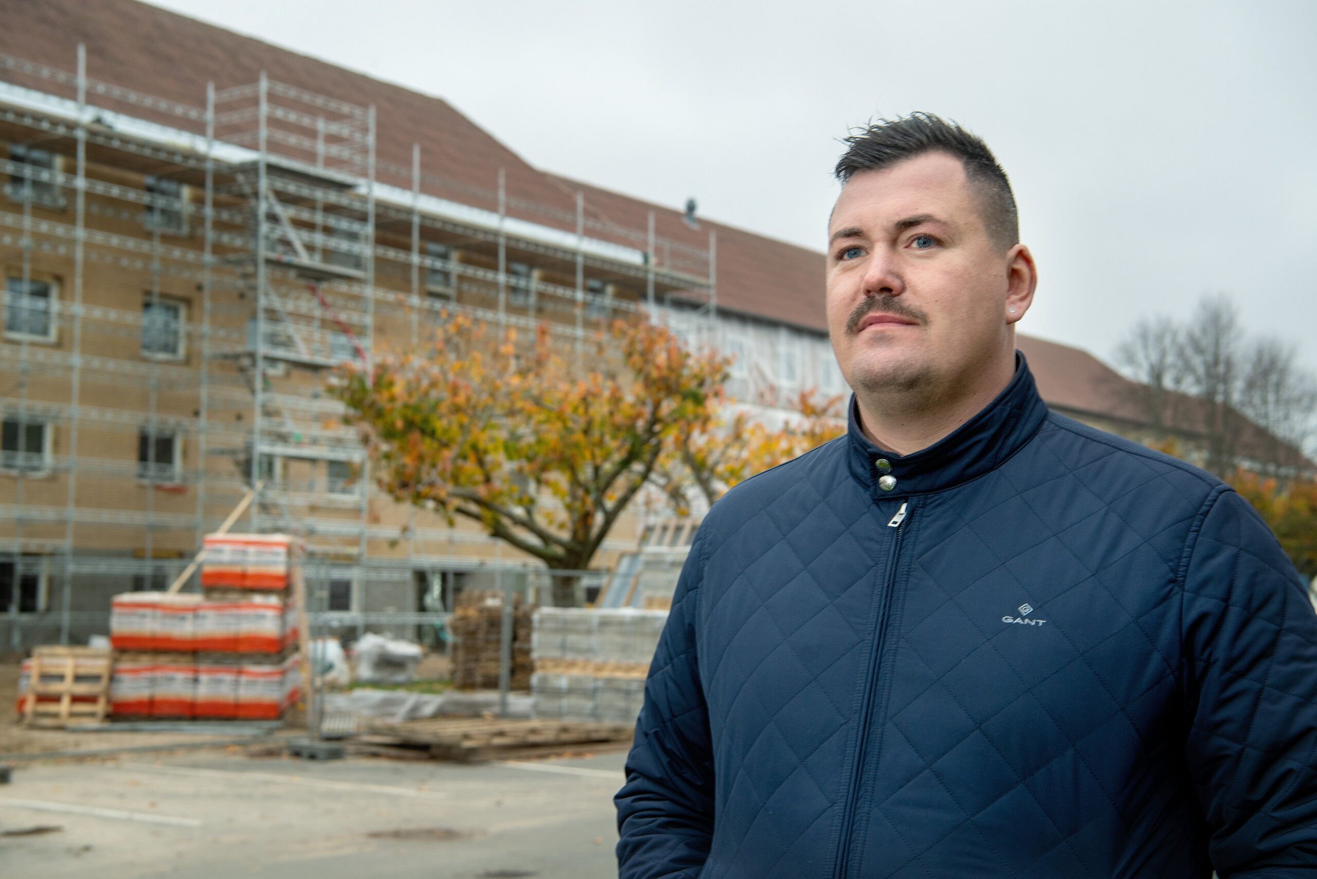 Thomas er frustreret på byggepladsen: - De kommer både fra Aalborg, Gjøl og Hjørring
