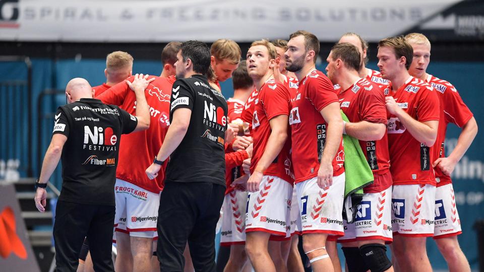 I sidste sæson snublede Aalborg Håndbold i kvartfinalen mod GOG. I år står Bjerringbro i vejen for Final4. Arkivfoto: Claus Søndberg
