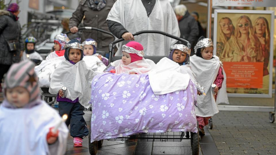 Der er god brug for børnepasning i Brønderslev Kommune, hvor fødselstallet nu er det højeste i fem år. Fotoet her er fra 2016, hvor der blev født 350 børn. Arkivfoto: Michael Bygballe