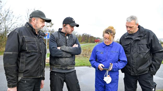 Flemming Bach Olesen, Morten Sørensen, Marianne Nørgaard Sørensen og Peter Sørensen. Foto: Claus Søndberg