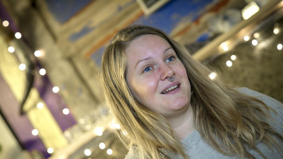30-årige Lucy Mardou er ovenpå efter en nedtur for tre år siden. Foto: Martin Damgård