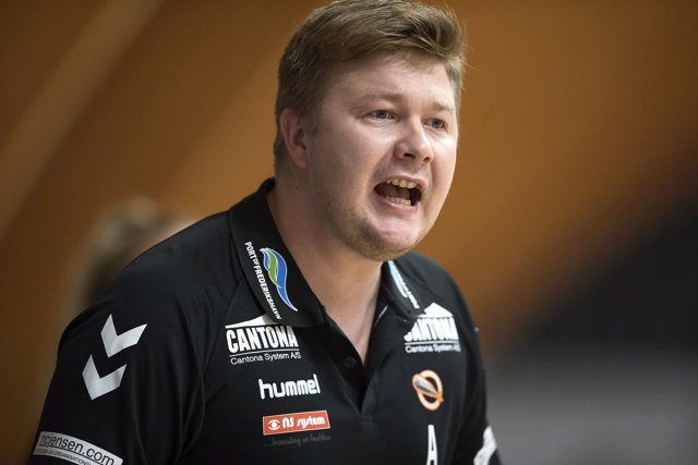 Vendsyssel-træner Thomas Kjær ægrede sig over de mange brændte chancer mod Holstebro. Arkivfoto: Henrik Bo <i>Foto: Henrik Bo</i>