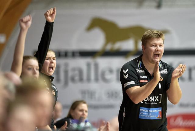 Vendsyssel Håndbold-træner Thomas Kjær kan glæde sig over to forstærkninger. Arkivfoto: Henrik Bo