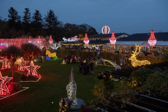 Skulpturparken Blokhus fejrer igen i år Magisk Jul. Nu håber man i stedet på en god december. Foto: Kim Dahl Hansen
