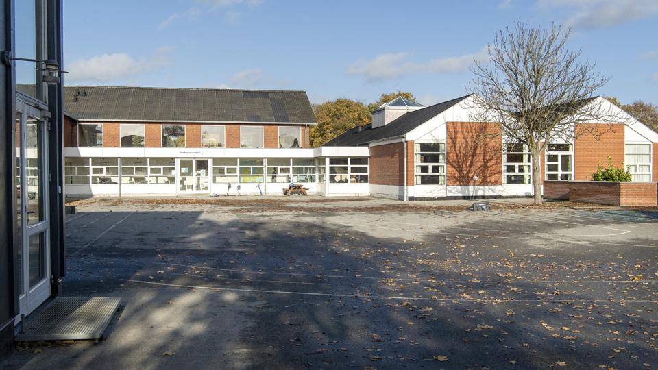Vendsyssel Friskole får støtte til etablering af en klatrepark, der også skal kunne bruges af andre end skolens egne elever.Foto: Bente Poder