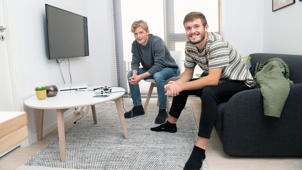 Thomas Christiansen (th.) skifter til Vendsyssel FF. Arkivfoto: Bente Poder