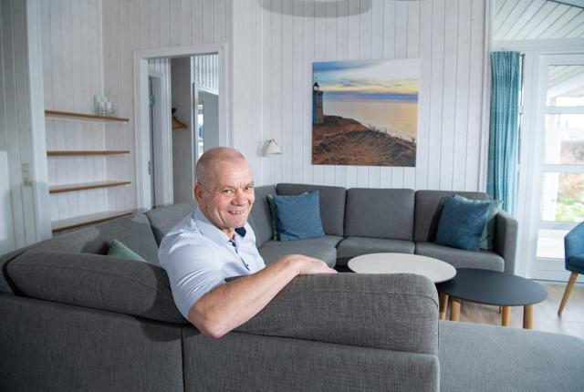 Skallerup-direktør Jørgen Høll håber og tror på, at der kan åbnes op for indendørs-aktiviteterne i centret i de vigtige vinterferieuger 7/8 - her i et af centrets ny-renoverede huse.