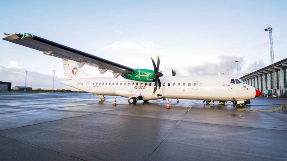 DAT øger med en ekstra daglig afgang hver vej på flyruten Aalborg-København. Foto: DAT