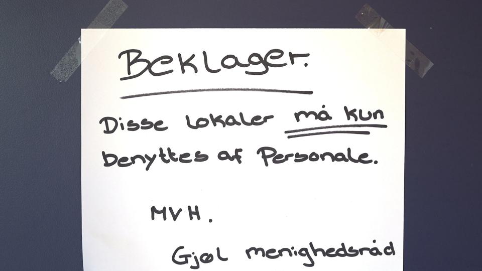 Toiletbesøget i de private gemakker var dråben, som fik kummen til at flyde over. Foto: Henrik Bo <i>Foto: Henrik Bo</i>