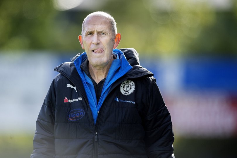 Henning Pedersen snupper endnu en sæson i rollen som assistenttræner for Thisted FC. Arkivfoto: Lars Pauli <i>Foto: Lars Pauli</i>