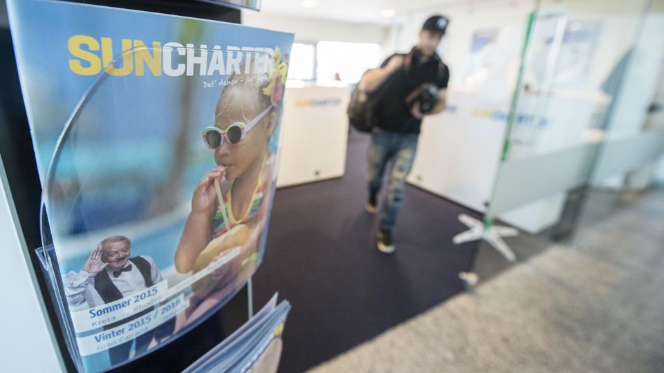 SunCharter har base i Aalborg og sender normalt op mod 25.000 danskere afsted på ferie fra Aalborg Lufthavn. Arkivfoto: Daniel Bygballe