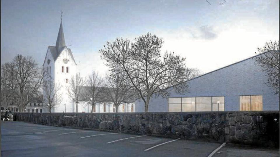 Bygningen opføres ud mod Frederikstorv.