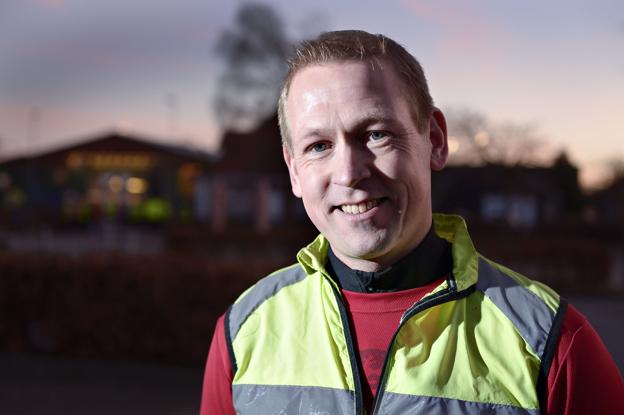Bjarne Holmberg har brugt sin første januar på at jagte tre unge hærværksmænd. Arkivfoto: Bente Poder