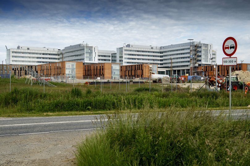 Nyt Aalborg Universitetshospital, NAU. Foto: Lars Pauli <i>Foto: Lars Pauli</i>