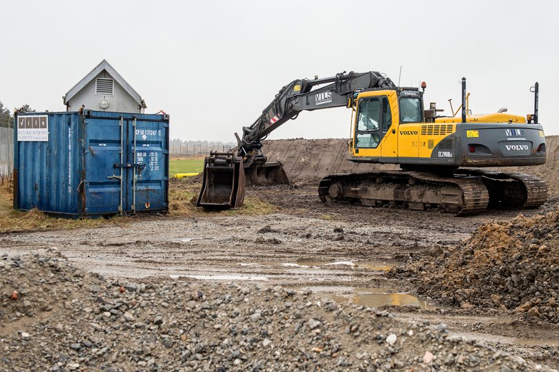 Vils Entreprenørforretning foretager fortsat jordbehandling uden for Skive. <i>Arkivfoto: Bo Lehm</i>