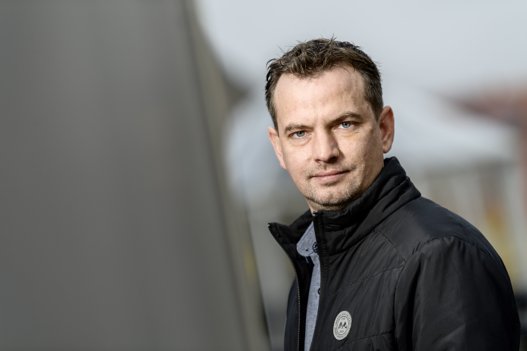 Søren Zohnesen, konstitueret direktør for Hanstholm Havn, forklarer, at der er arbejdet målrettet for igen at få godssejlads på havnen og at der også fremadrettet arbejdes for at styrke havnens forretning med mere trafik og gods <i>Arkivfoto: Nicolas Cho Meier</i>