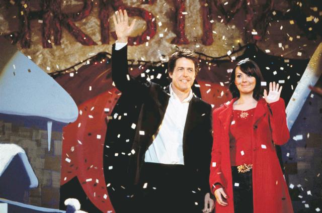 I Biffen i Nordkraft kan du se store skuespillere som Hugh Grant og Martine McCutcheon i aktion, når de spiller den populære julefilm Love Actually på det store lærred.  <i>Pr-foto</i>