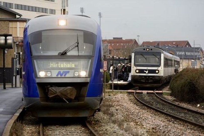 Nordjyske Jernbaner ændret køreplan. Foto: Bente Poder