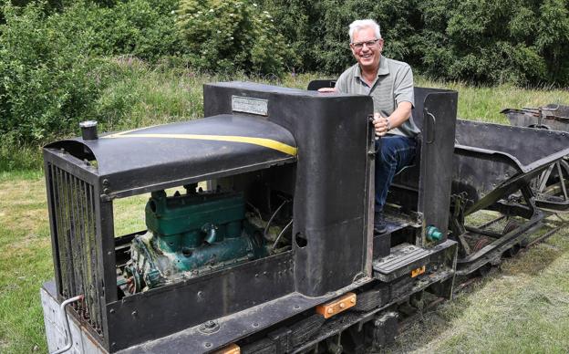 Leo Kristensen havde parkeret drømmen om at renovere den gamle briketfabrik, men nu har drømmen fået ny næring. <i>Arkivfoto: Bent Bach</i>
