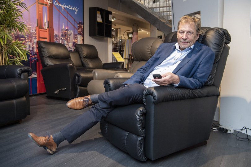 Coronaen har også følger for leverancer til møbelbranchen, fortæller direktør Lau Jessen. <i>Foto: Henrik Bo</i>