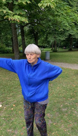 Kirsten Kristensen er dement og har tidligere forladt sin bolig uden at kunne finde hjem igen. Privatfoto