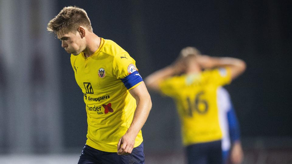 Anfører Mikkel 'MP' Pedersen forlader Hobro IK til fordel for Superligaklubben Randers FC. <i>Foto: Henrik Bo</i>