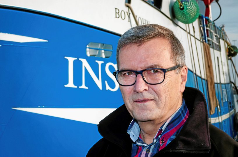 Peter Toftdahl Olesen har gennem 11 år drevet Nordshipping som et enmandsfirma. Fra årsskiftet er det overtaget af Hanstholm Fiskeauktion, men Peter Toftdahl Olesen fortsætter - fremover bare som ansat.Foto: Jens Fogh-Andersen