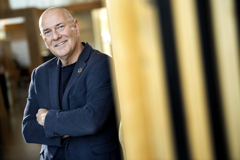 Peter Hansen har planer om at bruge sin ledererfaring i det kommende byråd. <i>Foto: Lars Pauli</i>