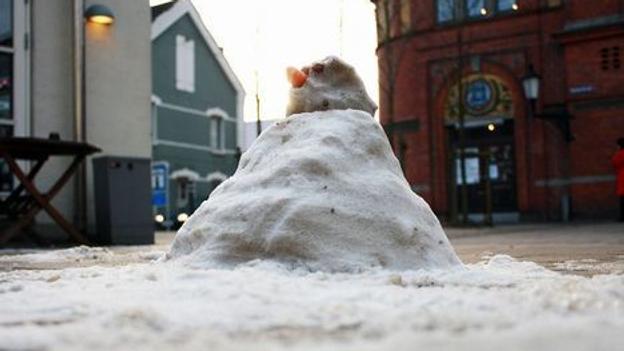 Rekordvarm vinter men højt mod nord er der koldt: En nordjysk by havde flest døgn med frost