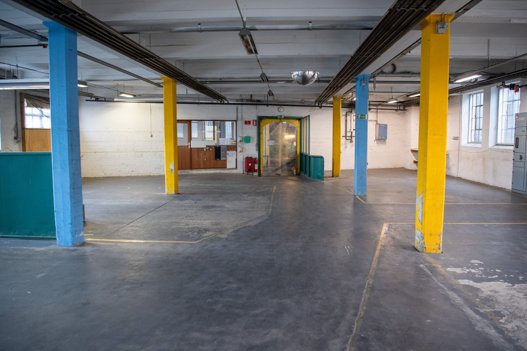 Nogle af PN Beslags gamle fabriksbygninger skal danne ramme om et nyt kulturområde med blandt andet museum, biograf og teater i Brønderslev. <i>Arkivfoto: Kim Dahl Hansen</i>