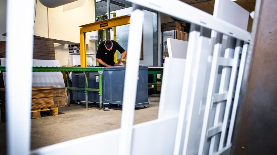 De ansatte på Hanstholm Køkkens fabrik i Vilsund blev torsdag aften orienteret om, at virksomheden er på vej ud i en konkurs. <i>Arkivfoto</i>