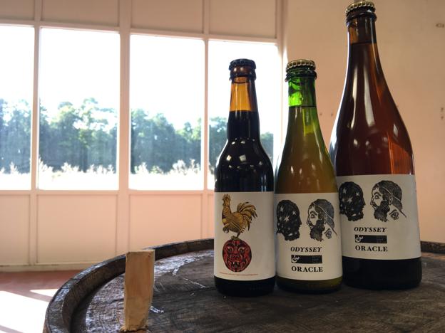 Bag festivalen, der foregår på Studenterhuset, står det aalborgensiske mikrobryggeri, Bad Seed Brewing. <i>Privatfoto</i>