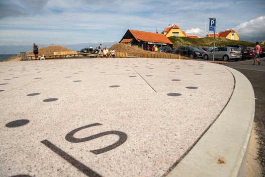 RealDania gav 5,5 millioner kroner til den nye Solnedgangsplads. <i>Foto: Peter Broen</i>