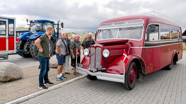 Kystmuseets gamle Bus, en Bedford fra 1937 har kørt sin sidste sæson, den skal sælges. <i>Arkivfoto: Peter Jørgensen</i>