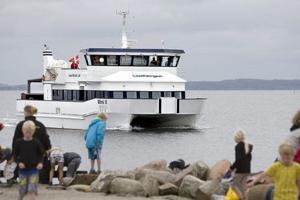 Turist-ø risikerer at miste sin færge