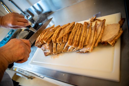 Den nye politik betyder ikke, at der ikke vil blive tilbudt kød i de kommunale køkkener. <i>Foto: Martin Damgård</i>