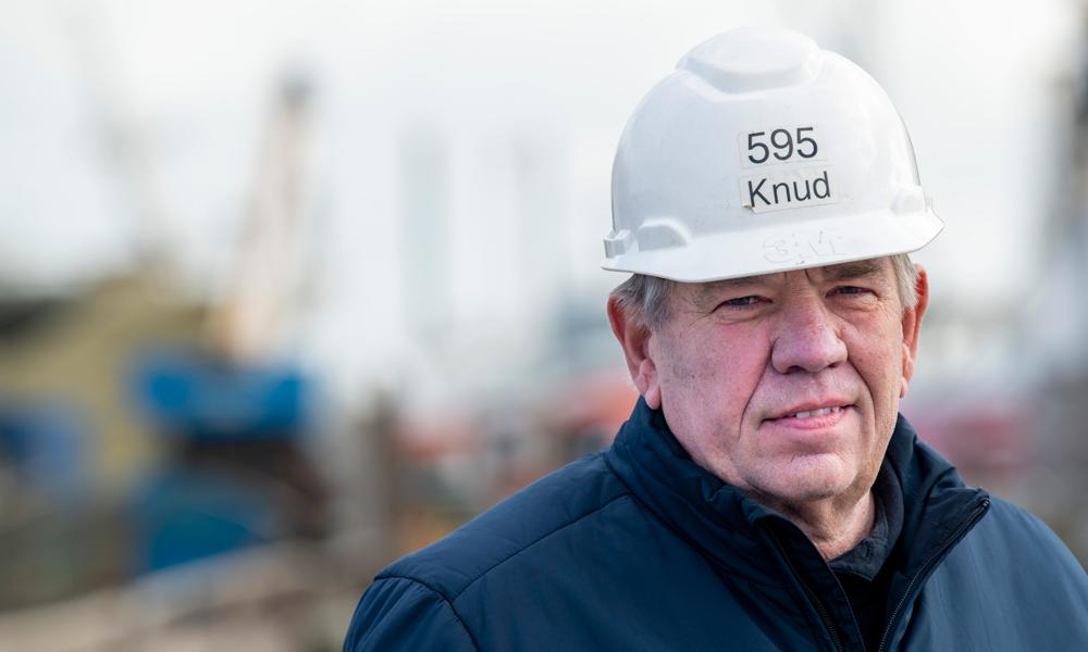 Skibsværftet i Skagen, hvor Knud Degn Karstensen er chef, har haft Skibsværftet i Skagen, hvor Knud Degn Karstensen er chef, har haft